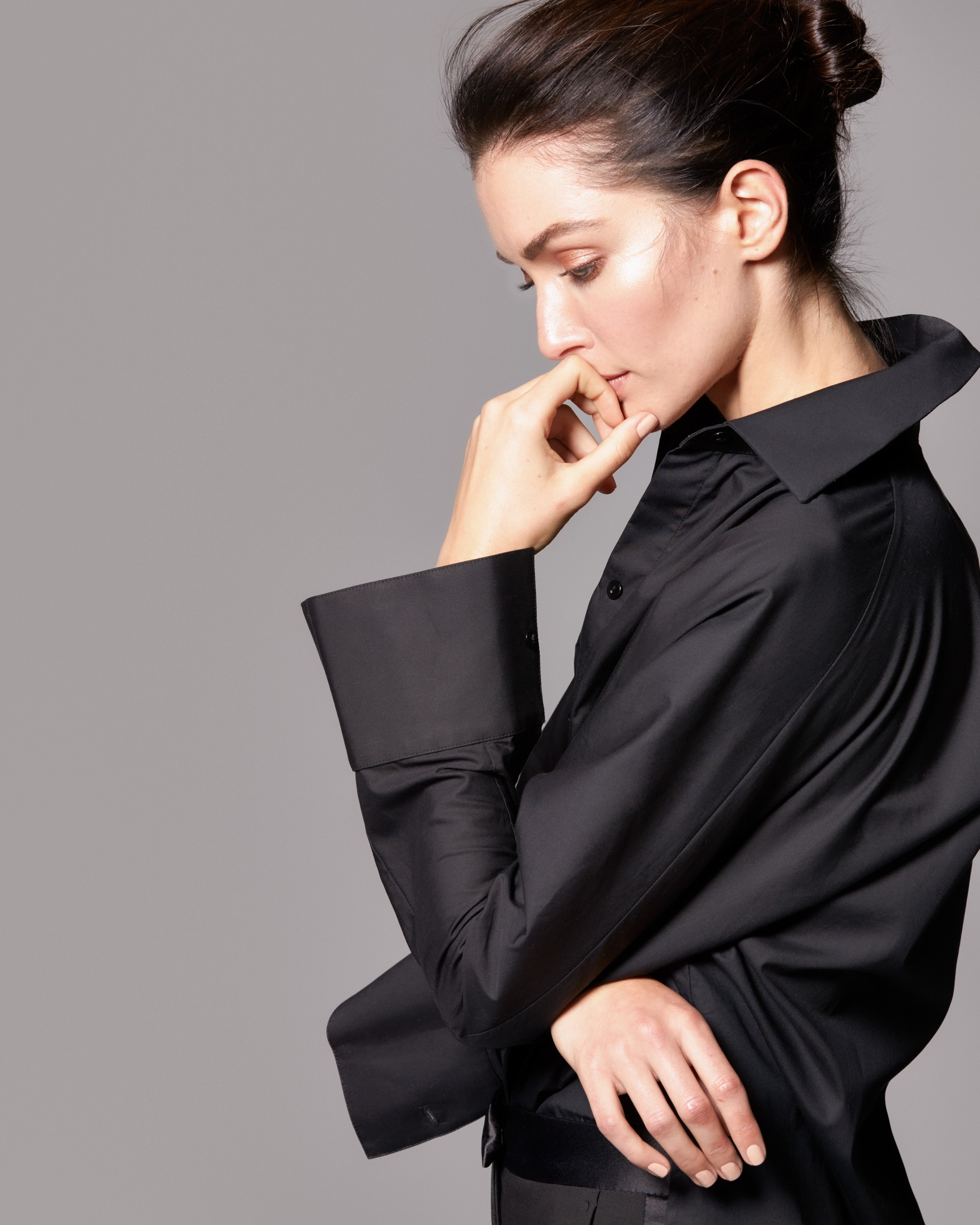 Cotton Poplin Oversized Shirt