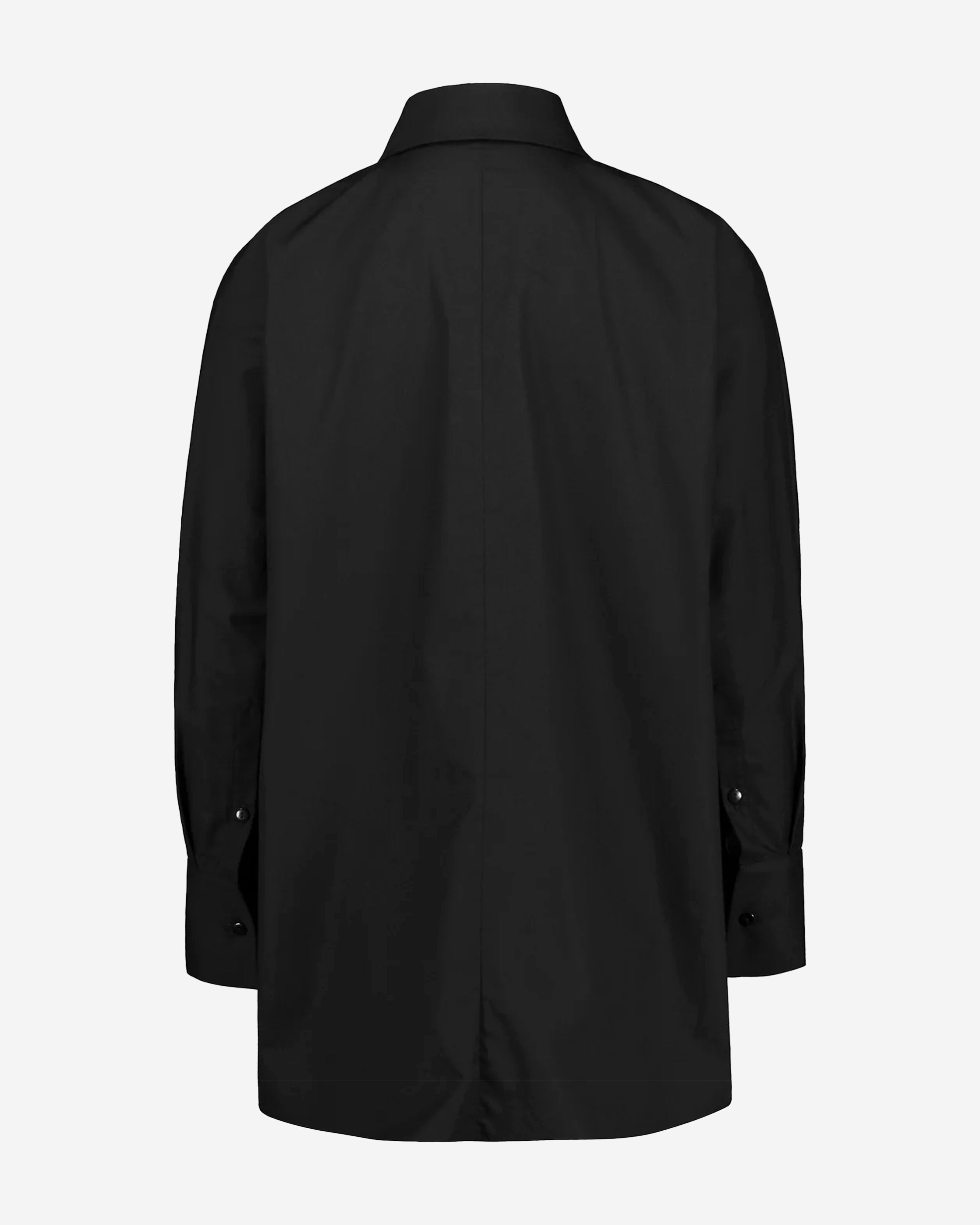Cotton Poplin Oversized Shirt
