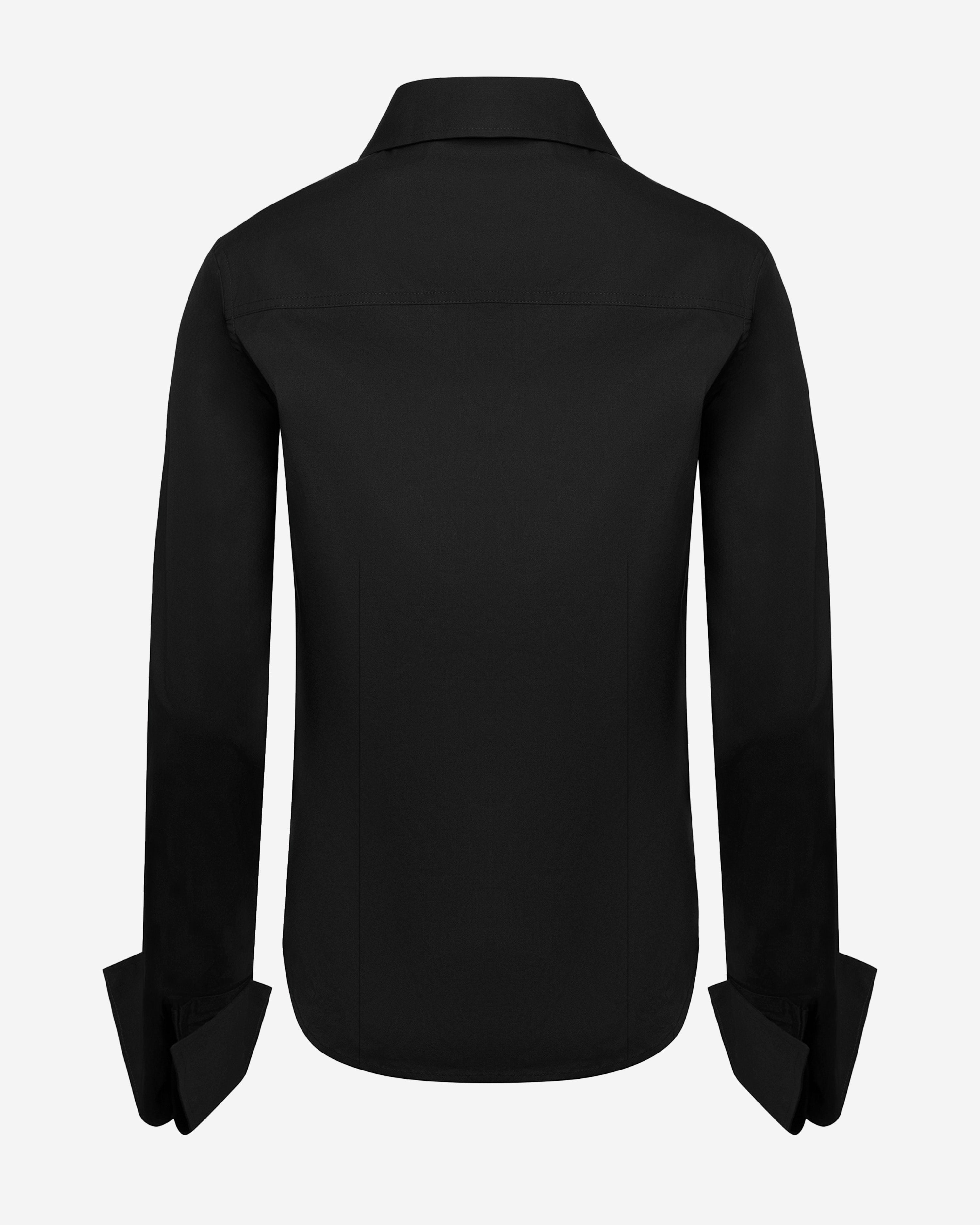 Cotton Poplin Fitted Shirt