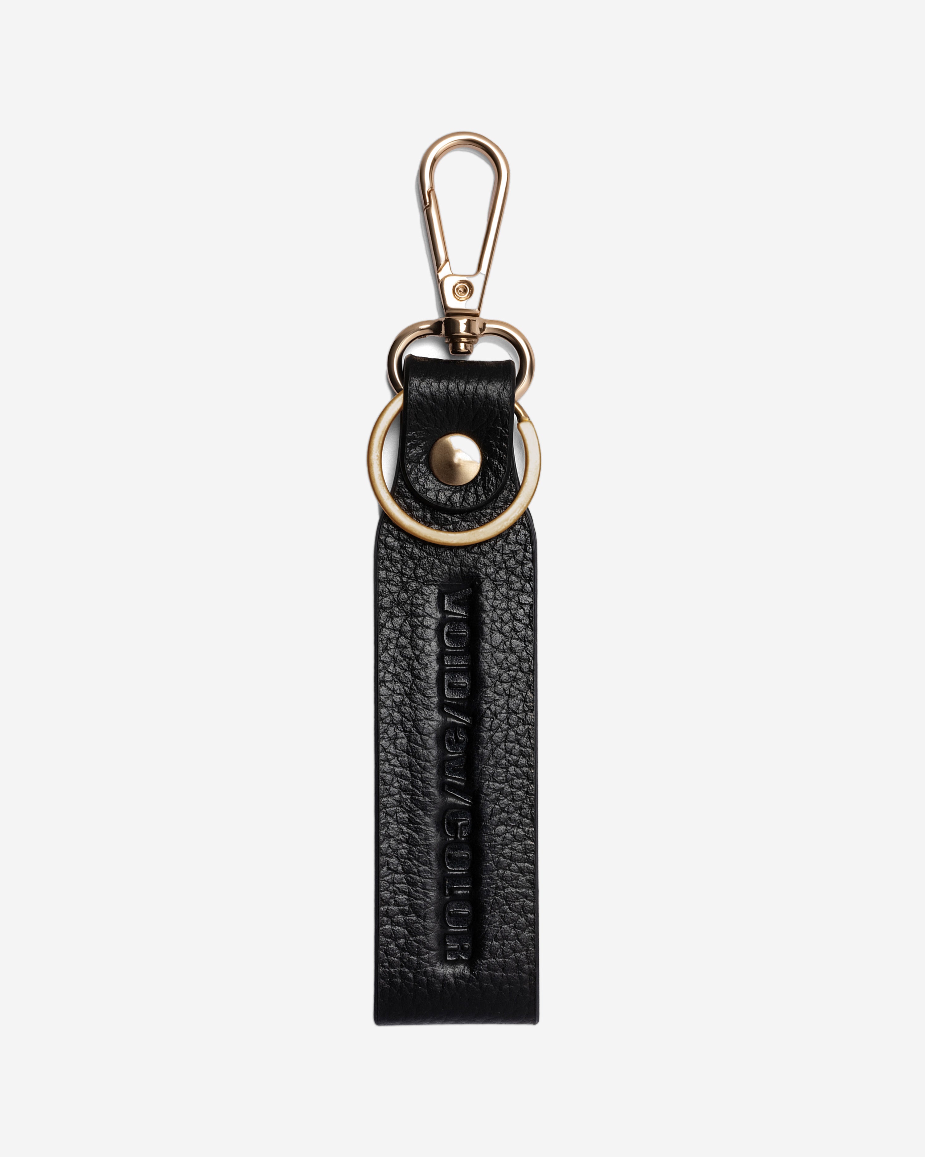 Leather Strap Keychain
